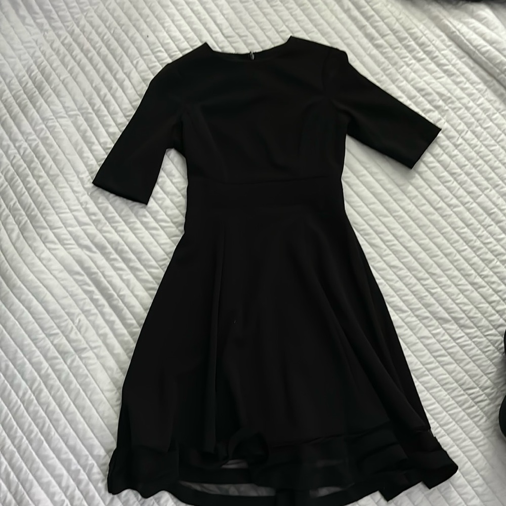 CALVIN KLEIN BLACK DRESS SZ 0P